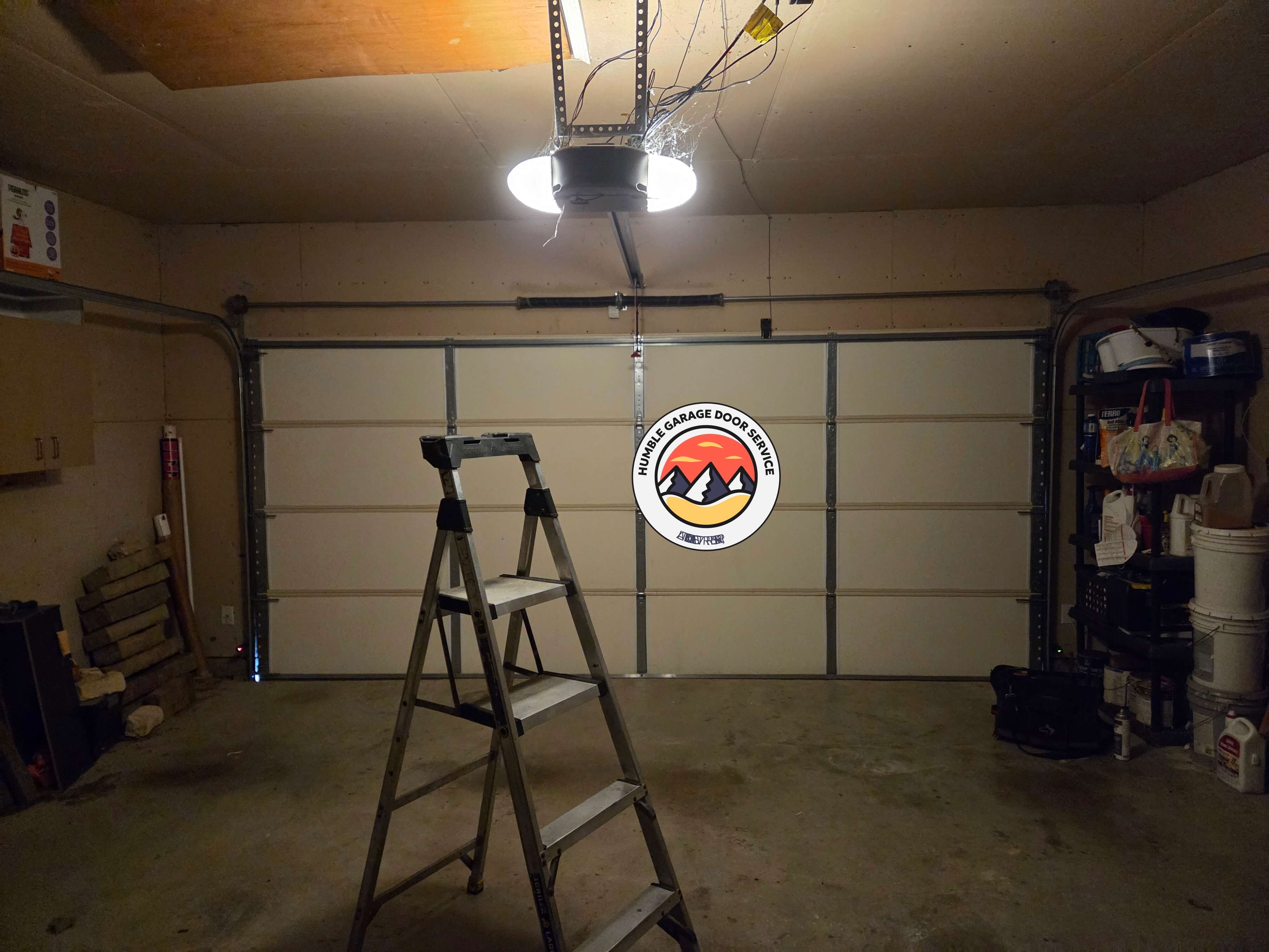 new-springs-install-insulated-door